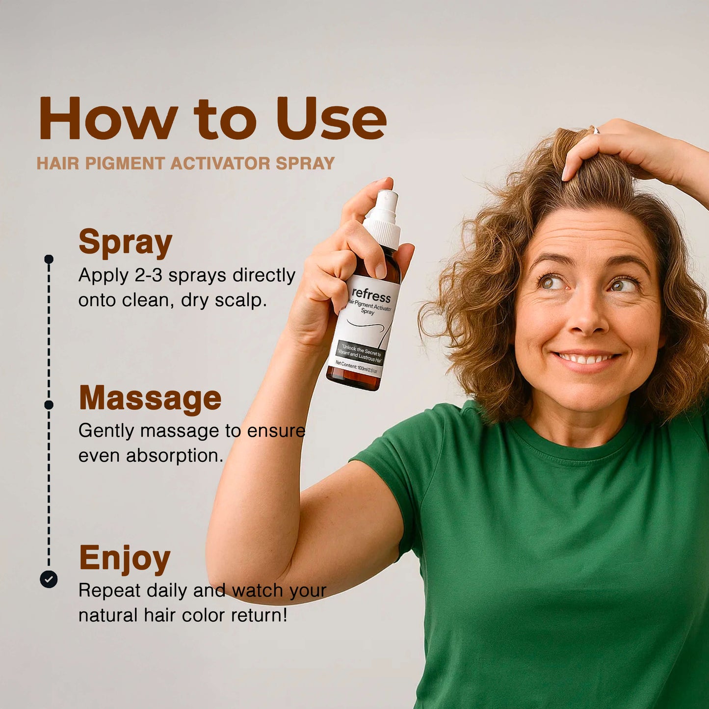 Hair Pigment Activator Spray