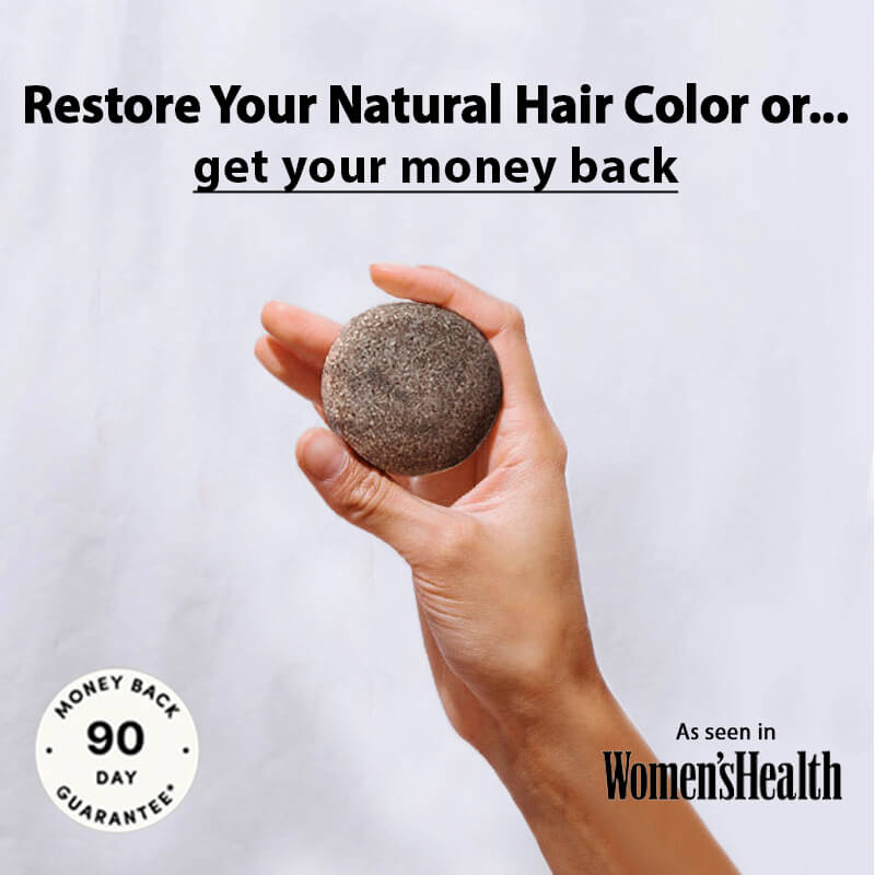 Organic Hair Darkening Shampoo Bar