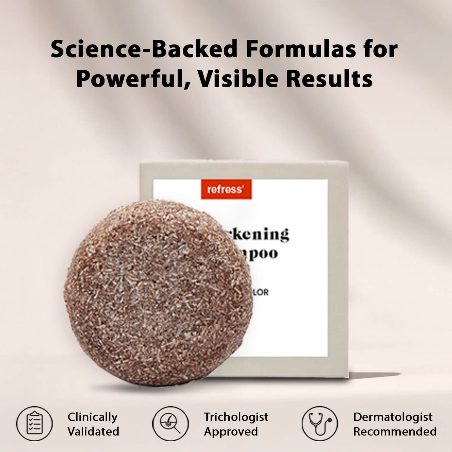 Organic Hair Darkening Shampoo Bar