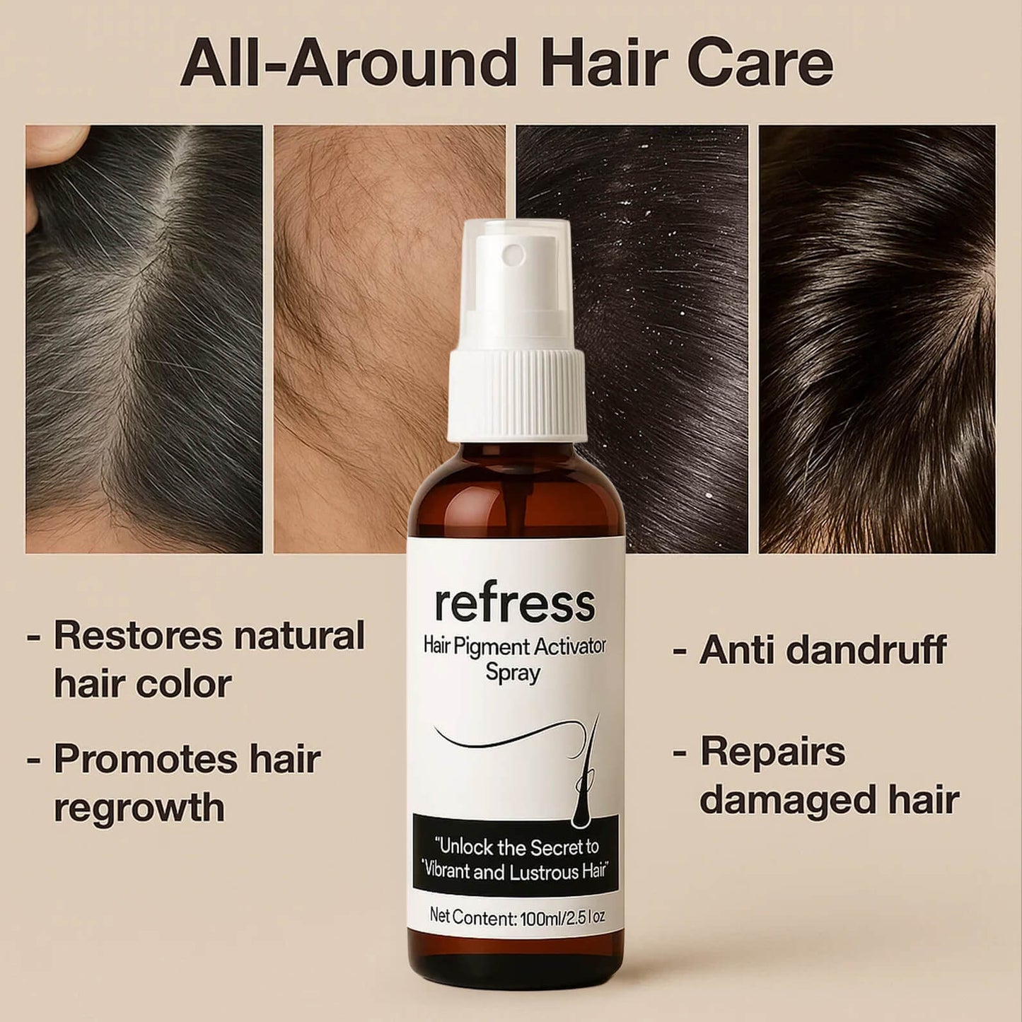 Hair Pigment Activator Spray